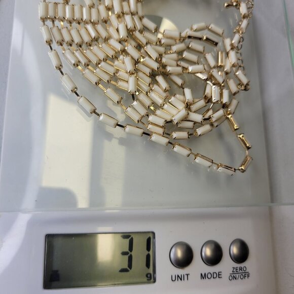 Multistrand Layered Necklace in Cream Hues - Picture 8 of 9